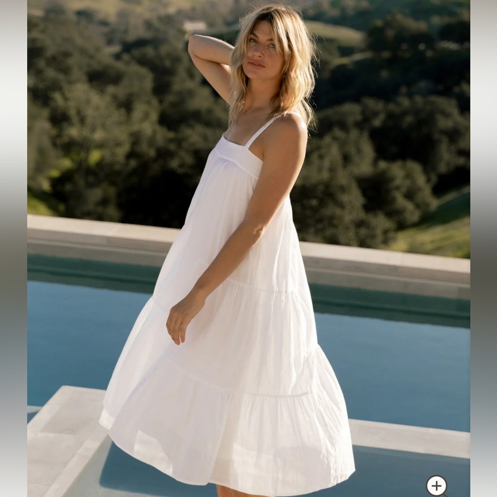 Jenni Kayne white summer dress size XS